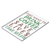 Ich wollte nur, Kaffee Retten Leben und nehmen Sie Notizblock (Linke Seite)