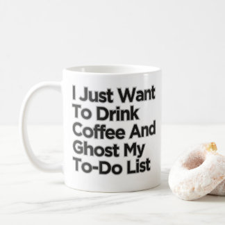 Ich Wollte nur, Kaffee zu trinken, komisch, sarkas Kaffeetasse
