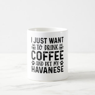 Ich Wollte nur, Kaffee zu trinken und meine Havane Kaffeetasse