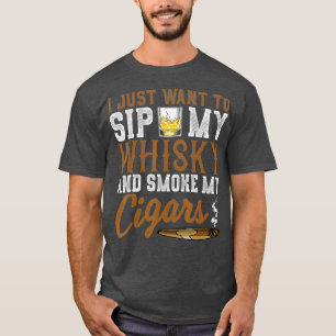 Ich Wollte nur, meinen Whiskey zu trinken, um mein T-Shirt