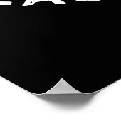 Ich Wollte nur Pfirsich und ruhige Früchte Pun Dar Poster (Ecke)