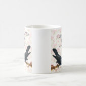 Ich wollte nur sagen, ich Liebe Sie Crow Valentine Kaffeetasse (Mittel)