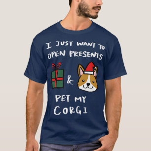 Ich Wollte nur, um Geschenke zu öffnen und mein Co T-Shirt