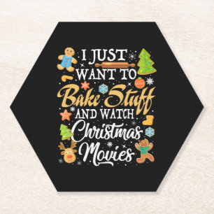 Ich Wollte nur, um zu backen und Weihnachten zu se Untersetzer