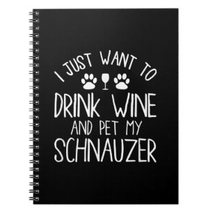 Ich wollte nur, Wein zu trinken und meinen Schnauz Notizblock
