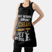 Ich wollte nur Zigarren rauchen und meinen Hund Ci Schürze (InSitu)