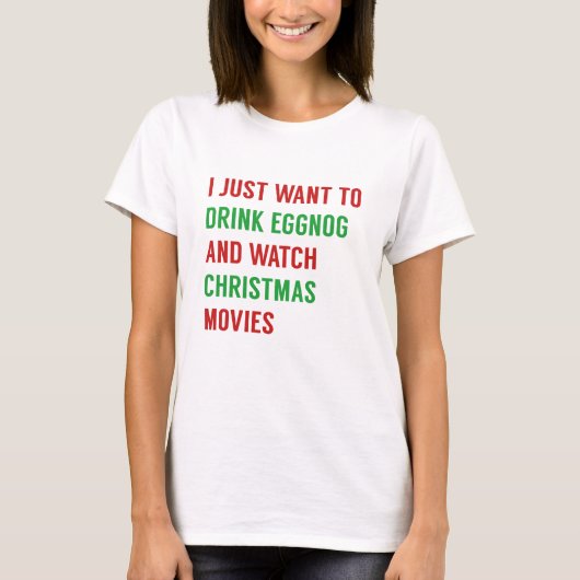 Ich Wollte nur zu T-Shirt (Vorderseite)