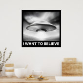 Ich Wollte, Poster zu glauben (Küche)