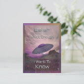 Ich Wollte Postkarten zu kennen (Stehend Vorderseite)