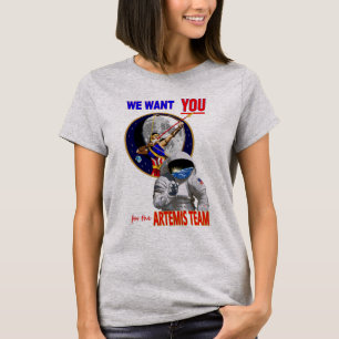 Ich Wollte Sie - Artemis-Team T-Shirt