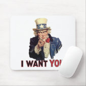 Ich wollte Sie, USA, SAD Mousepad (Mit Mouse)