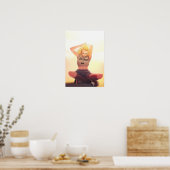 Ich wollte, Superheld zu sein Poster (Küche)