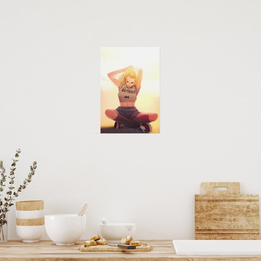 Ich wollte, Superheld zu sein Poster (Küche)