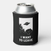 Ich Wollte Verlassen Dosenkühler (Kanne Rückseite)