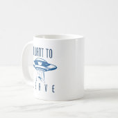 Ich Wollte Verlassen Kaffeetasse (Vorderseite Links)