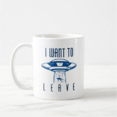 Ich Wollte Verlassen Kaffeetasse (Links)