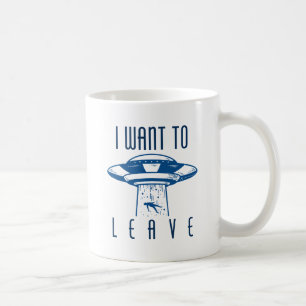 Ich Wollte Verlassen Kaffeetasse