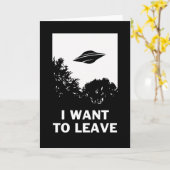 Ich Wollte Verlassen Karte (Gelbe Blume)