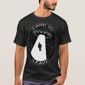 Ich Wollte Verlassen T-Shirt
