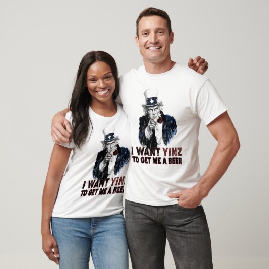 Ich Wollte Yinz, um mir ein Bier zu besorgen T-Shirt (Unisex)
