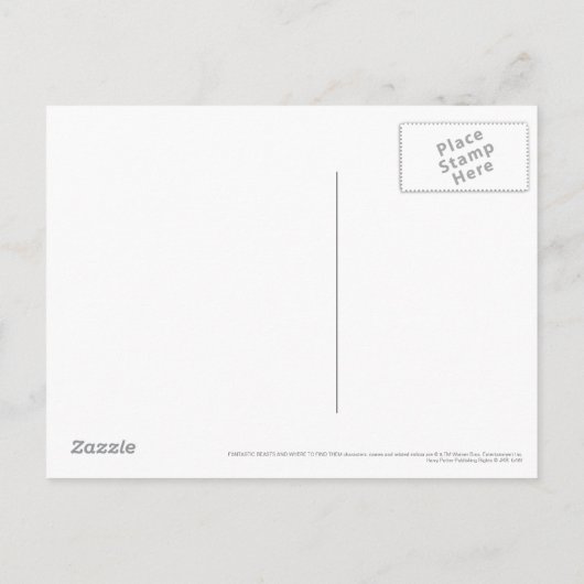 Ich Wollte Zauberer zu werden Postkarte (Rückseite)