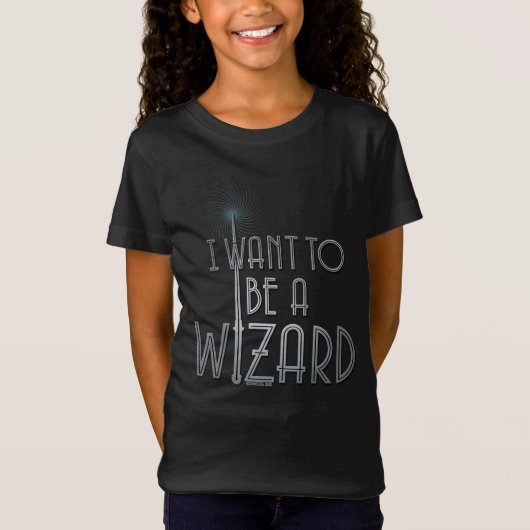 Ich Wollte Zauberer zu werden T-Shirt (Vorderseite)