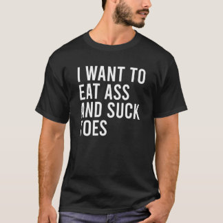 Ich Wollte zu essen und Sind zum Kotzen Zehen Funn T-Shirt