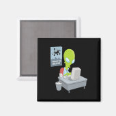 Ich wollte zu glauben, Alien Version von Alien lus Magnet (Vorderseite/Rückseite)