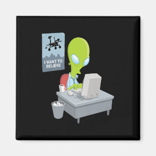Ich wollte zu glauben, Alien Version von Alien lus Magnet