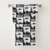 Ich wollte zu glauben badhandtuch set (Insitu)