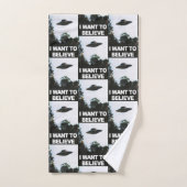 Ich wollte zu glauben badhandtuch set (Handtuch)