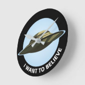 Ich Wollte zu glauben, dass die Acrylwand Runde Wanduhr (Winkel)