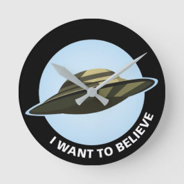 Ich Wollte zu glauben, dass die Acrylwand Runde Wanduhr