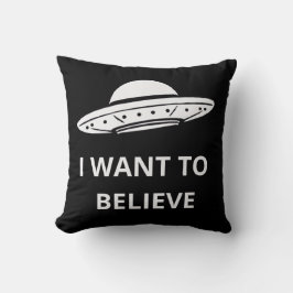 Ich Wollte zu glauben, Film Retro 90er, Alien UFO Kissen