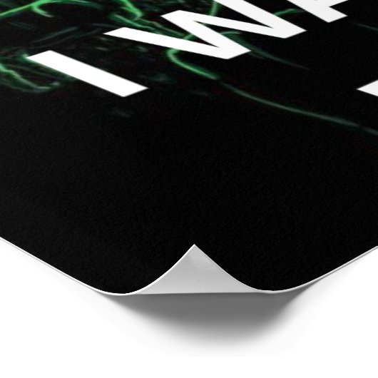 Ich Wollte zu glauben, Film Retro 90er, Alien UFO Poster (Ecke)