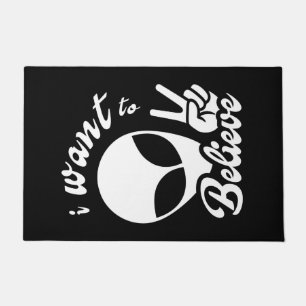Ich Wollte zu glauben Fußmatte