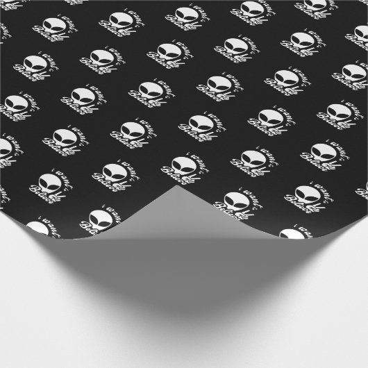 Ich Wollte zu glauben Geschenkpapier (Ecke)