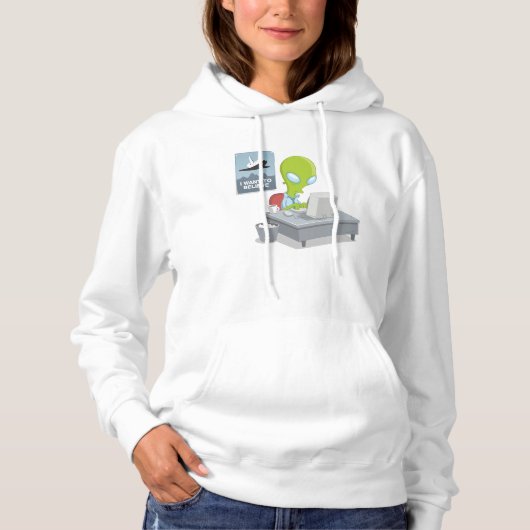 Ich Wollte zu glauben Hoodie (Vorderseite)