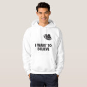 Ich Wollte zu glauben Hoodie (Vorne ganz)