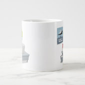 Ich Wollte zu glauben Jumbo-Tasse (Vorderseite)