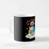 Ich Wollte zu glauben Kaffeetasse (Vorderseite Links)