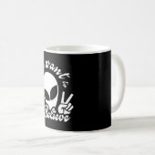 Ich Wollte zu glauben Kaffeetasse (VorderseiteRechts)