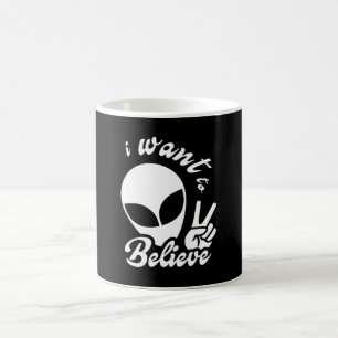 Ich Wollte zu glauben Kaffeetasse