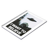 Ich wollte zu glauben notizblock (Linke Seite)