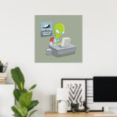 Ich Wollte zu glauben Poster (Heimbüro)