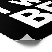 Ich Wollte zu glauben Poster (Ecke)