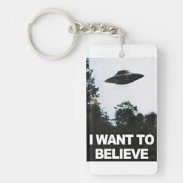 Ich wollte zu glauben schlüsselanhänger