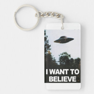 Ich wollte zu glauben schlüsselanhänger