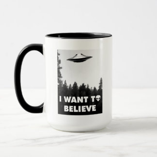 Ich wollte zu glauben tasse