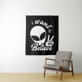 Ich Wollte zu glauben Wandteppich (Beispiel)